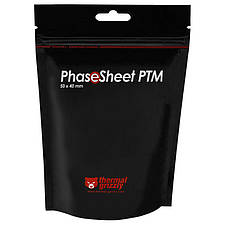 Термопрокладка Thermal Grizzly PhaseSheet PTM - 50x40mm - TG-PS-50-40